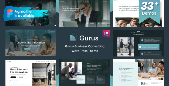 Gurus 1.0.6 - Business Consulting WordPress Theme