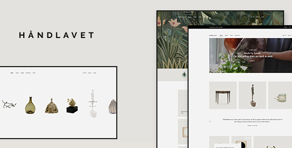 Håndlavet 1.3 - Art and Home Decor Shop WordPress Theme