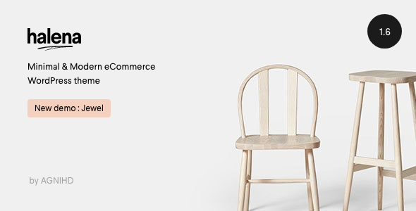 Halena 9 - Minimal & Modern eCommerce WordPress Theme