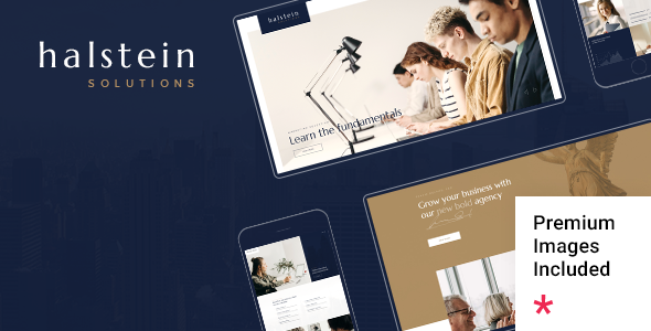 Halstein 1.7.1 - Business Consulting WordPress Theme