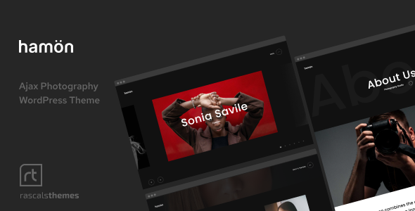Hamon 1.0.4 - Ajax Photography WordPress Theme