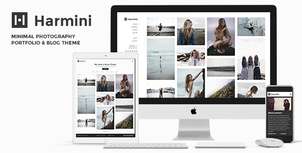 Harmini 1.3.0 - Photography WordPress Theme