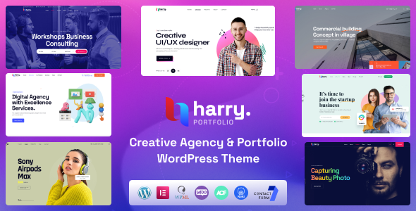 Harry 1.2.9 - Creative Agency & Portfolio WordPress Theme  RTL