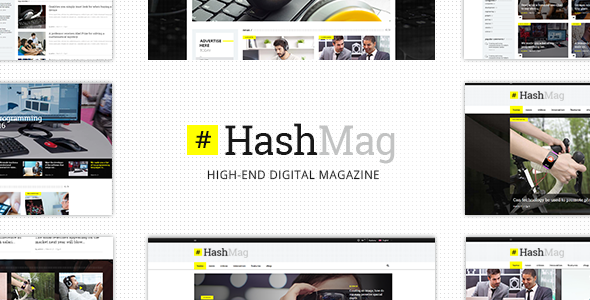 HashMag 1.8 - Magazine & News WordPress Theme