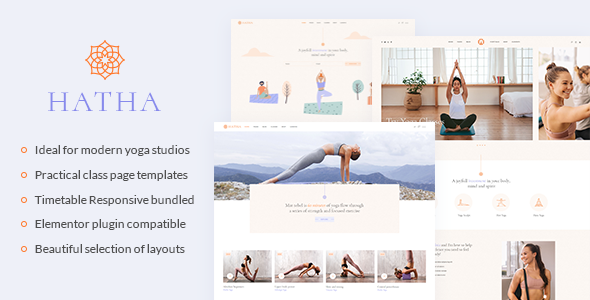 Hatha 1.5 - Yoga WordPress Theme