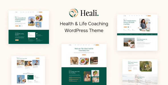 Heali 9.3.1 - Health Coaching WordPress Theme