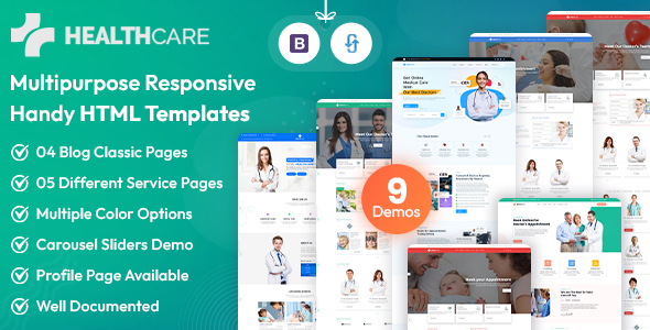 Health Care 1.4 - Doctor Hospital Clinic Medical Responsive Website HTML Template