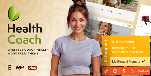 Health Coach 2.3 - Mentor & Lifestyle Coach WordPress Theme