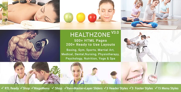 Health 2.0 - zone HTML Template