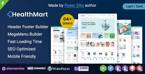 HealthMart 1.0.0 - Pharmacy and Medical Store Healthy WordPress Theme