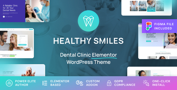 Healthy Smiles 1.3.1 - Dental WordPress Theme
