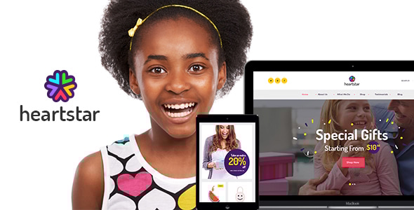 HeartStar 1.0.14 - Gift Shop Party & Event WordPress Theme