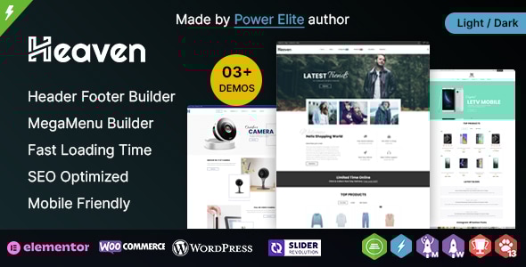 Heaven 3.4.0 - Multipurpose Responsive WooCommerce Theme
