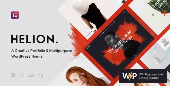 Helion 1.1.14 - Personal Portfolio & Agency WordPress Theme