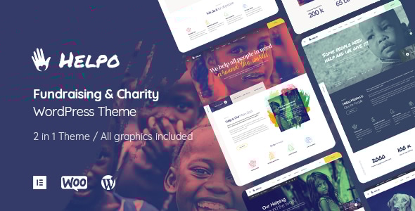 Helpo 4.0 - Charity & Nonprofit WordPress Theme