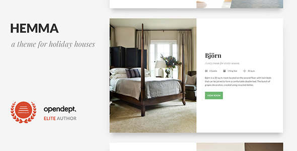 Hemma 6.5 - B&B and Holiday House WordPress Theme