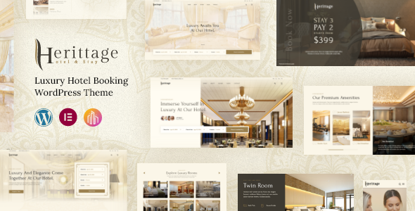 Herittage 1.1.0 - Hotel Booking WordPress Theme