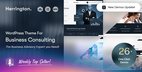 Herrington 1.0.7 - Business Consulting WordPress Theme