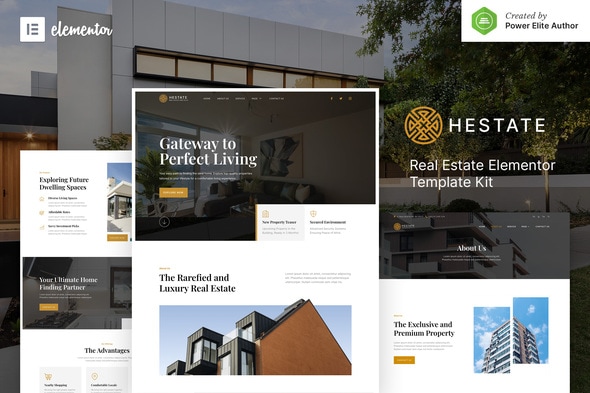 Hestate 1.1.0 - Real Estate Elementor Template Kit