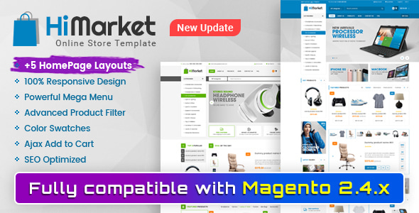 Himarket 2.1.0 - Responsive Magento 2 Digital Store Theme