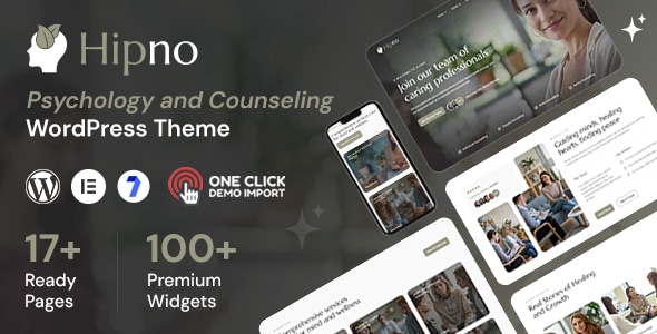 Hipno - Psychology and Counseling WordPress Theme