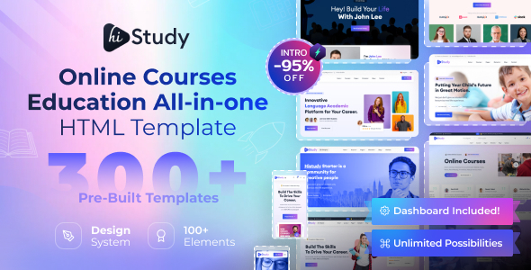 HiStudy 2.1.0 - Online Courses & Education Template
