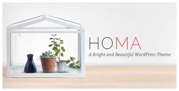 Homa 3.3 - Elegant WordPress Theme