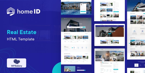 HomeID 1.0.3 - Real Estate HTML Template