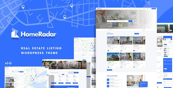 HomeRadar 1.2.0 - Real Estate WordPress Theme