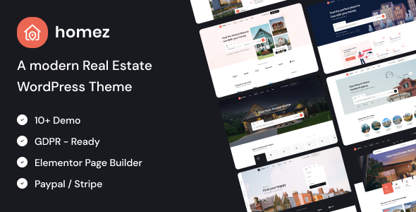 Homez 1.0.31 - Real Estate WordPress Theme