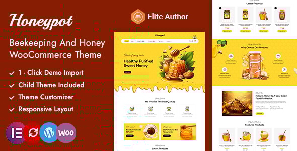 Honeypot - Honey Shop Elementor WooCommerce Theme