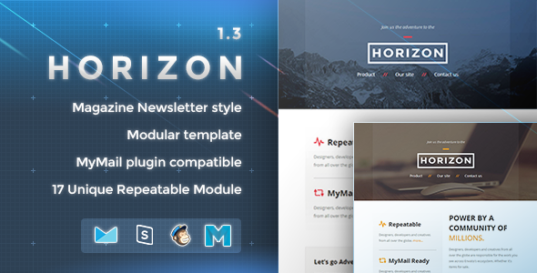 Horizon 1.3 - Responsive Email Template