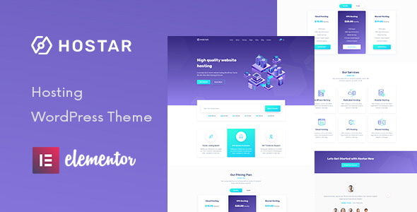Hostar 5.2 - Web Hosting WordPress Theme