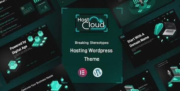 HostCloud 8.1 - WHMCS Hosting & Cloud Tech WordPress theme.