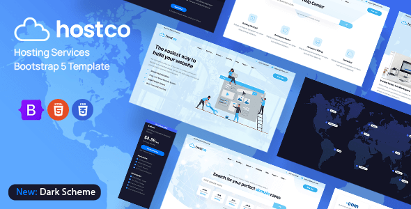 Hostco 1.2.5 - Hosting Website Template