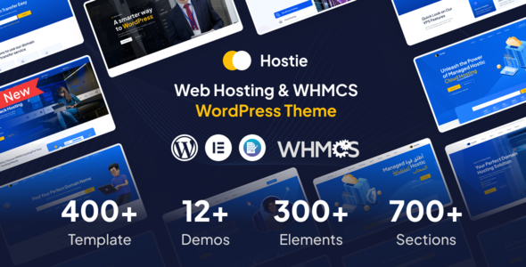 Hostie 8.11 - Web Hosting & WHMCS WordPress Theme