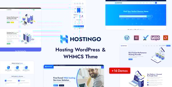 Hostingo 2.3 - Hosting WordPress & WHMCS Theme