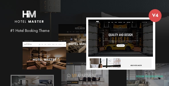 Hotel 5.0 Master Booking WordPress