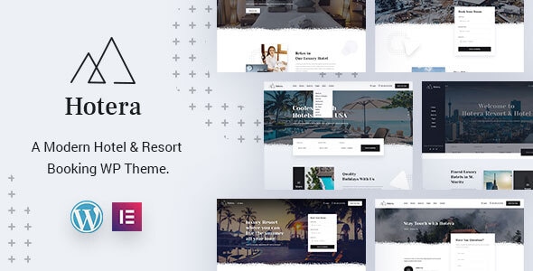 Hotera  Resort and Hotel WordPress Theme