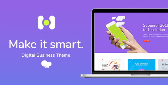Hotspot 1.6 - Smart WordPress Theme for Digital Business