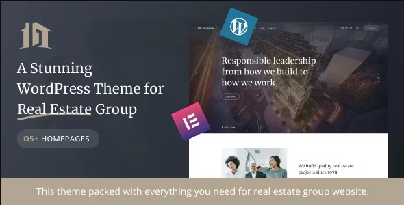 Housale - Real Estate Group WordPress Theme  RTL