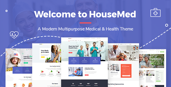 HouseMed 1.5 - Medical and Health WordPress Theme