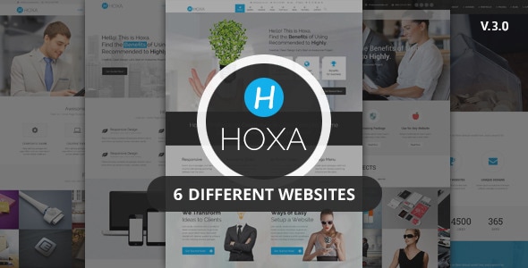 Hoxa 3.0.5.2 - Responsive Multipurpose Joomla Template