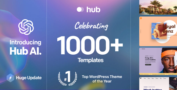 Hub 6.8 Responsive Multi-Purpose WordPress Theme