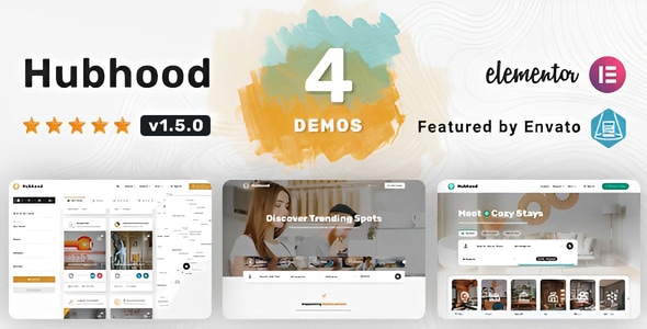 Hubhood 1.6.1.40 - Directory & Listing WordPress Theme
