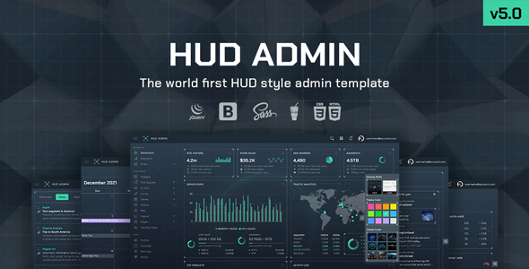 HUD 5.0 - Bootstrap 5 Admin Template