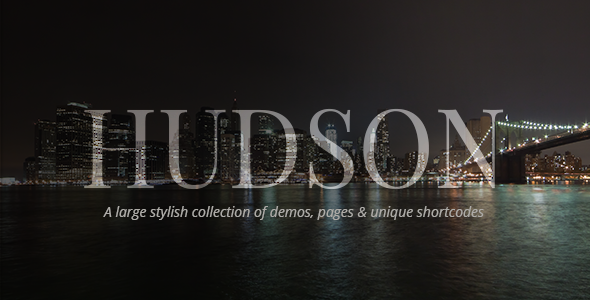 Hudson 3.5 - Stylish Business WordPress Theme