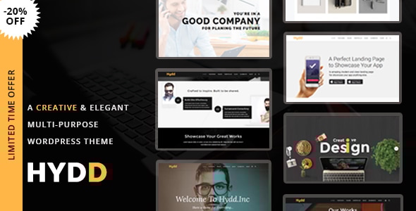 Hydd - Creative Multi-Purpose WordPress Theme