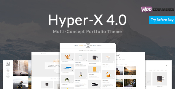 HyperX 6.5 Responsive Wordpress Portfolio Theme
