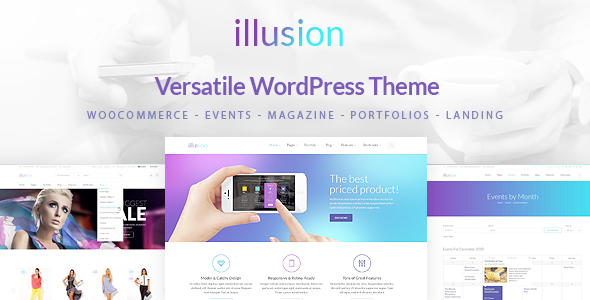 illusion 2.9 - Multipurpose Corporate and Woocommerce Theme
